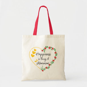 Bolsa Tote Felicidade É Ser Uma Mãe Engraçada Nova Avó Bonita