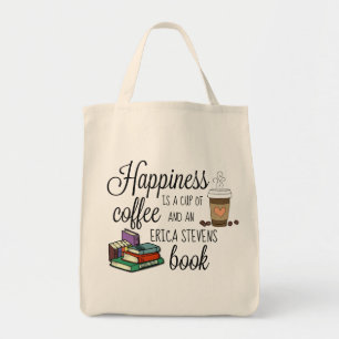Bolsa Tote Felicidade É Um Livro De Erica Stevens