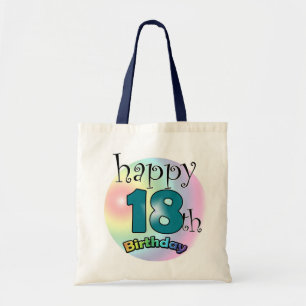 Bolsa Tote Feliz 18º aniversário