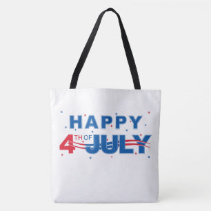 Bolsa Tote Feliz 4 de julho