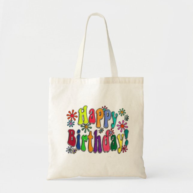 Bolsa Tote Feliz aniversario (Frente)