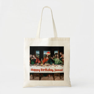 Bolsa Tote Feliz aniversário, Jesus!