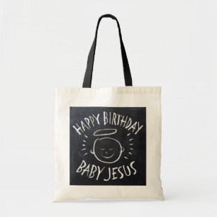Bolsa Tote Feliz Aniversário Jesus Cristo - Natal