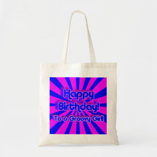 Bolsa Tote Feliz aniversário para uma garota de luto!