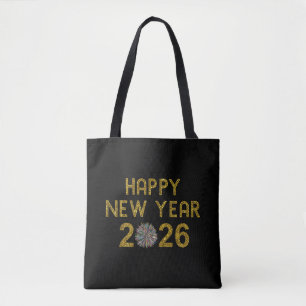 Bolsa Tote Feliz Ano Novo 2026