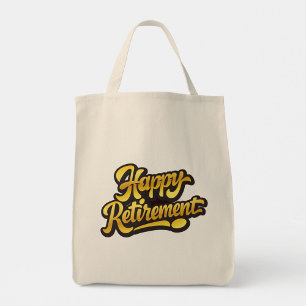 Bolsa Tote Feliz Aposentadoria 