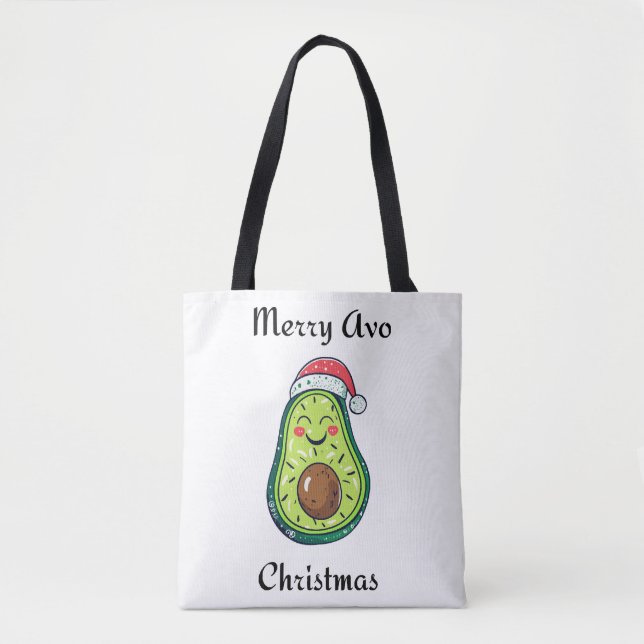 Bolsa Tote Feliz Avo Natal (Frente)