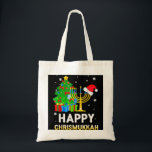 Bolsa Tote Feliz Chrismukkah Natal Judeu Hanukkah Holida<br><div class="desc">Feliz Chrismukkah Natal Judeu Hanukkah Holiday Chanukah</div>