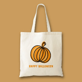Bolsa Tote Feliz Dia das Bruxas Abóbora