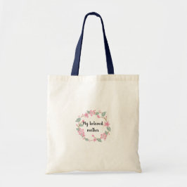 Bolsa Tote Feliz Dia das Mães – Design de Saudação com Coroa