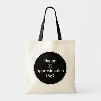 Bolsa Tote Feliz Dia de Aproximação Pi 22 de julho Nerd de Ma