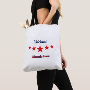 Bolsa Tote Feliz Dia dos Veteranos
