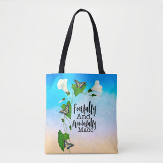 Bolsa Tote Feliz e Maravilhoso Salmo 139:14
