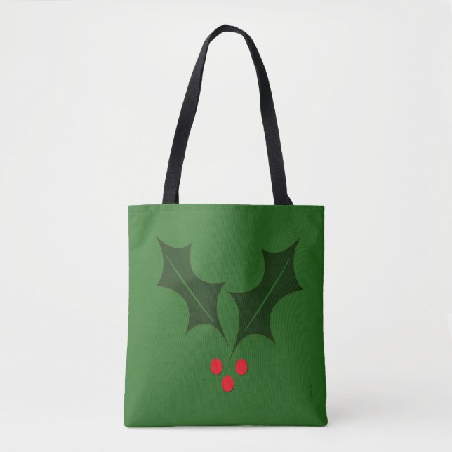 Bolsa Tote Feliz Feriados... (Frente)