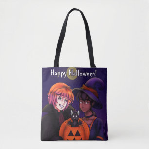 Bolsa Tote Feliz Figurino de Halloween