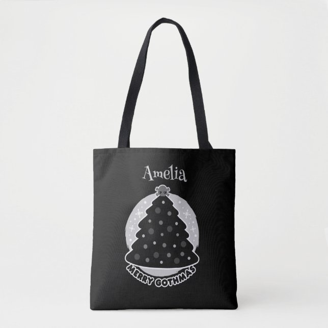 Bolsa Tote Feliz Gothmas Personalizada (Frente)