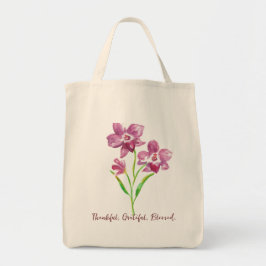 Bolsa Tote Feliz, Grata, Bênção floral