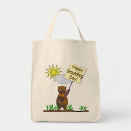 Bolsa Tote Feliz Groundhog Day Groundhog