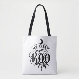 Bolsa Tote Feliz Halloween Boo Modern