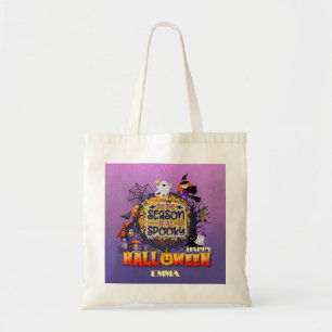 Bolsa Tote Feliz Halloween É Felebração da Época Spooky