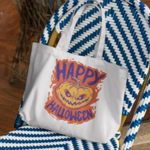 Bolsa Tote Feliz Halloween Pumpkin