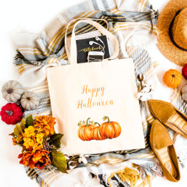 Bolsa Tote Feliz Halloween Pumpkins