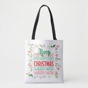 Bolsa Tote Feliz Natal
