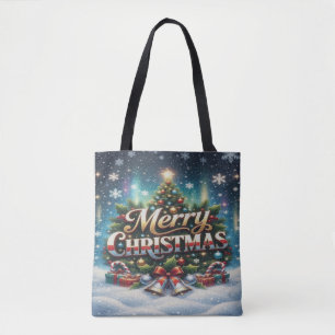 Bolsa Tote Feliz Natal