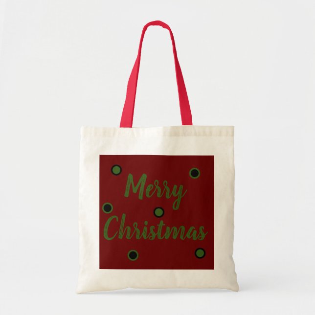 Bolsa Tote Feliz Natal (Frente)
