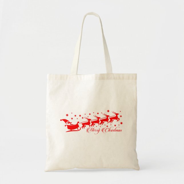 Bolsa Tote Feliz Natal (Frente)