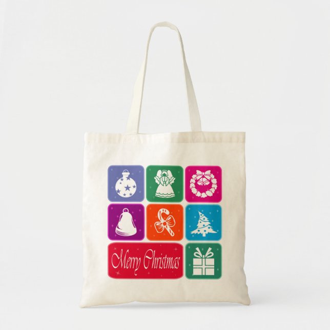 Bolsa Tote Feliz Natal (Frente)