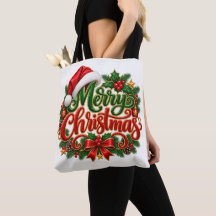 Feliz Natal Arte de Presente de Férias com Azevinh