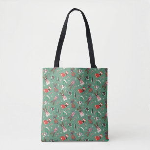 Bolsa Tote Feliz Natal - Buldog Francês