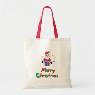 Bolsa Tote Feliz Natal de Papai Noel