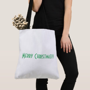 Bolsa Tote Feliz Natal Desejo Compro Impresso