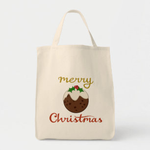 Bolsa Tote Feliz Natal+Design Pudim