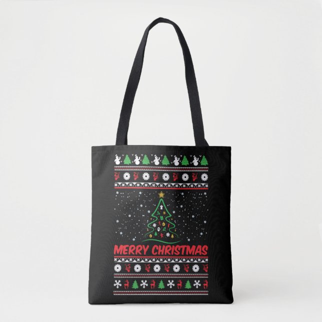 Bolsa Tote Feliz Natal Feio (Frente)