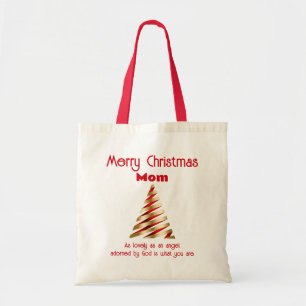 Bolsa Tote Feliz Natal Mãe