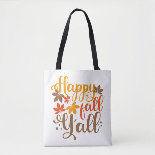 Bolsa Tote Feliz outono para vocês