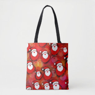 Bolsa Tote Feliz Pai Natal Sem Olhos