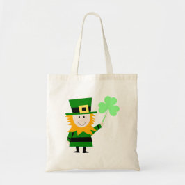 Bolsa Tote Feliz Pequeno Leprechaun Budget Toad Bag