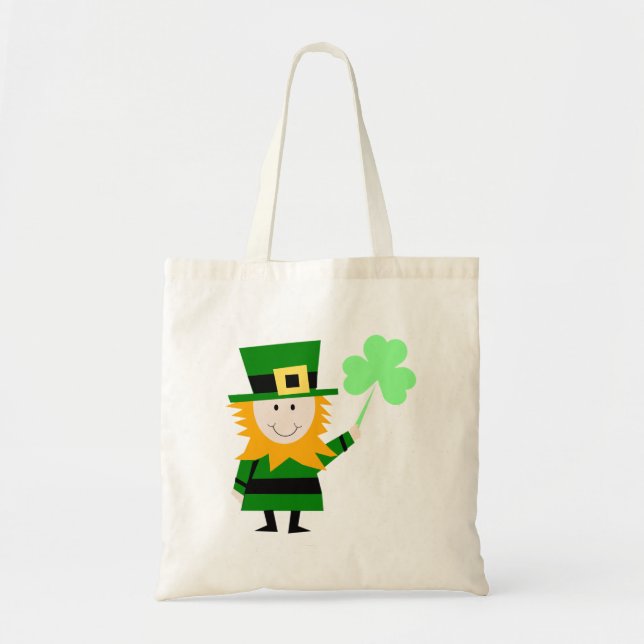 Bolsa Tote Feliz Pequeno Leprechaun Budget Toad Bag (Frente)