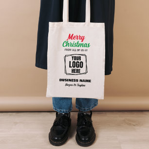 Bolsa Tote Feliz Promocional de Natal da Companhia de Natal