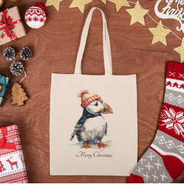 Bolsa Tote Feliz Puffin, personalizado