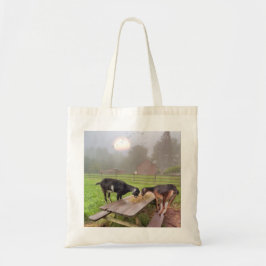 Bolsa Tote Feliz Sunset Goats