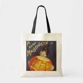 Bolsa Tote Feliz trapaça infantil vintado de Halloween