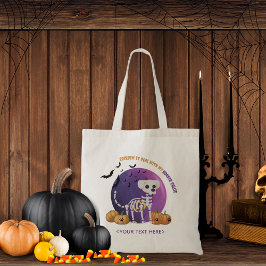 Bolsa Tote Feliz truque de Halloween ou trate ToteCandy Bag