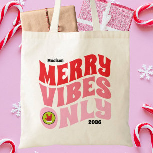 Bolsa Tote Feliz Viba Apenas Vermelho Rosa Divertido Girassol