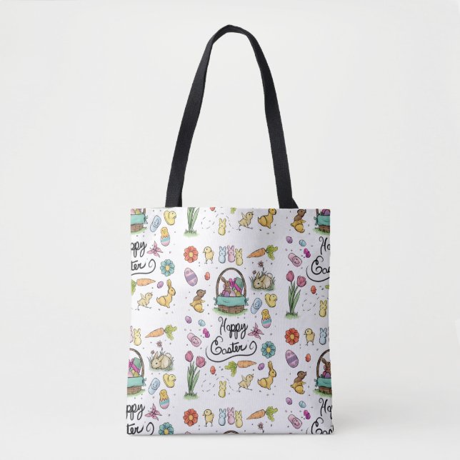 Bolsa Tote Felz pascoa Art (Frente)