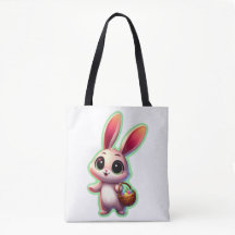 Felz pascoa Watercolor Bunny